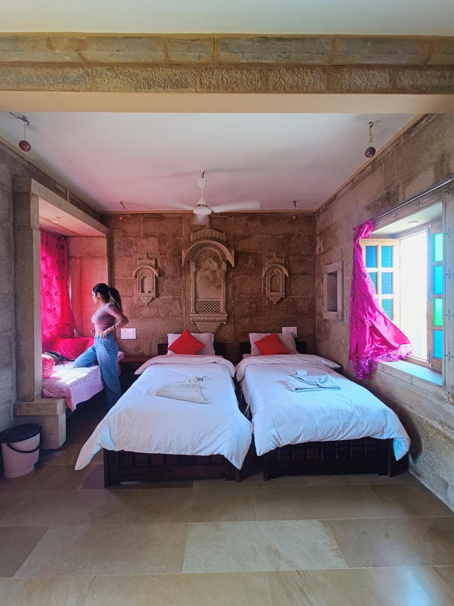 Mud Mirror Guesthouse Jaisalmer Eksteriør billede